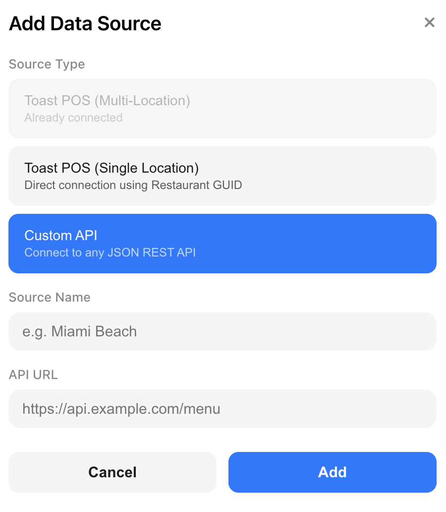 Setup Steps